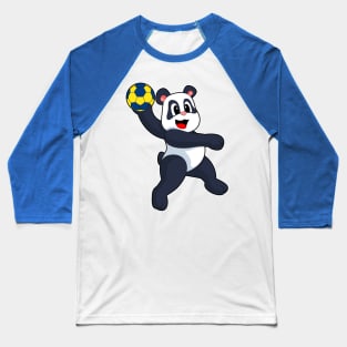 Panda Handball player Handball Baseball T-Shirt